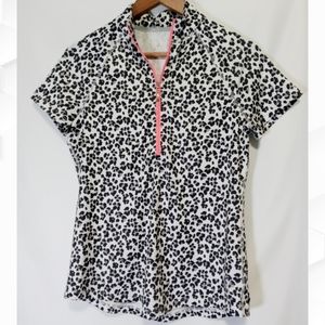 Jofit Short Sleeve Raglan Mock Active wear Top